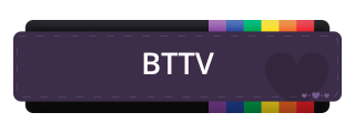 BTTV Panel from Rainbow Gay Pride Panels Theme.